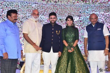 Celebs at Talasani Srinivas Yadav Daughter Wedding Reception
